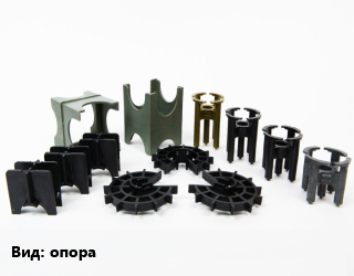 Фиксатор арматуры опора s=50, шт, потолочная опора цена от 6.35 сом / шт, где купить, условия доставки в Оше и Ошской области